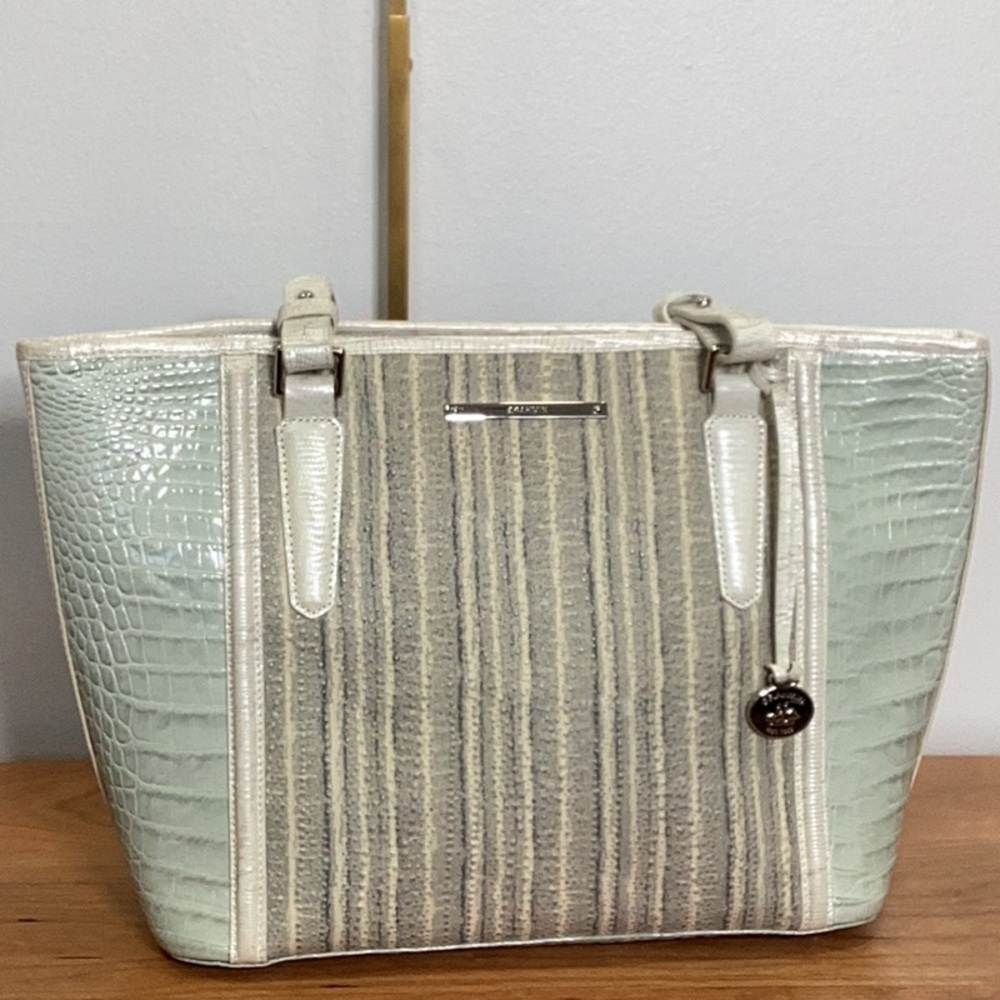 Brahmin Medium Asher in Sea Glass Edgewater